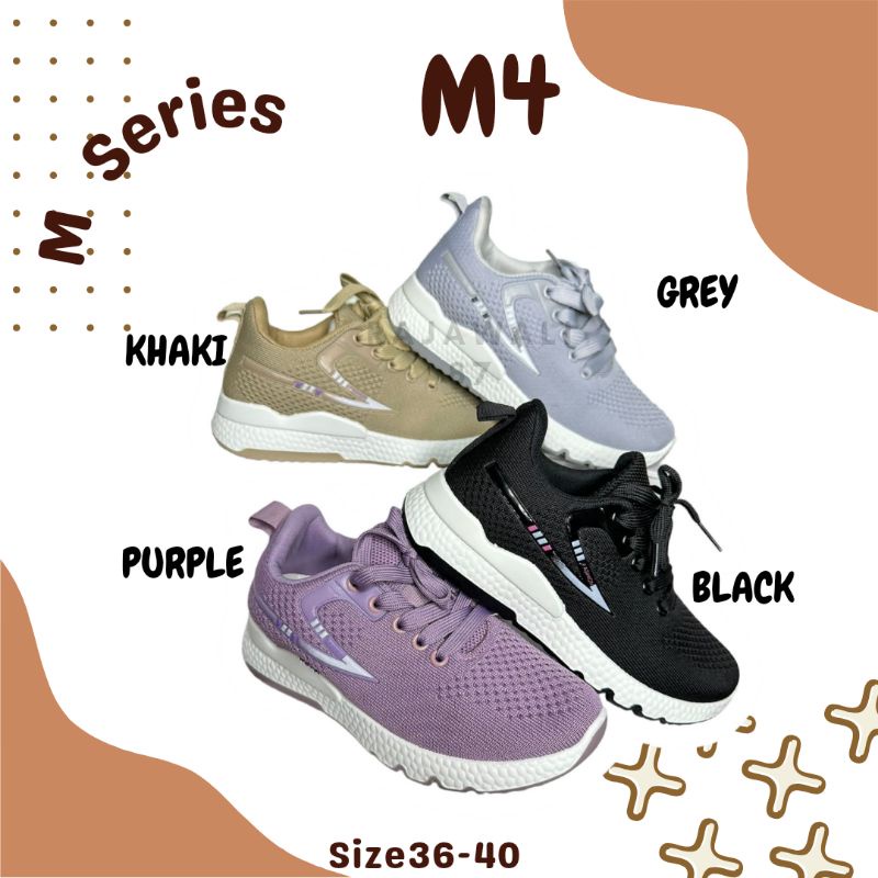 WM-M004 SEPATU SNEAKER FASHION CASUAL OLAHRAGA TERBARU STYLE KOMBINASI POLOS PRIA WANITA UNISEX BAHAN RAJUT SLIP ON BEST QUALITY REAL PICTURE