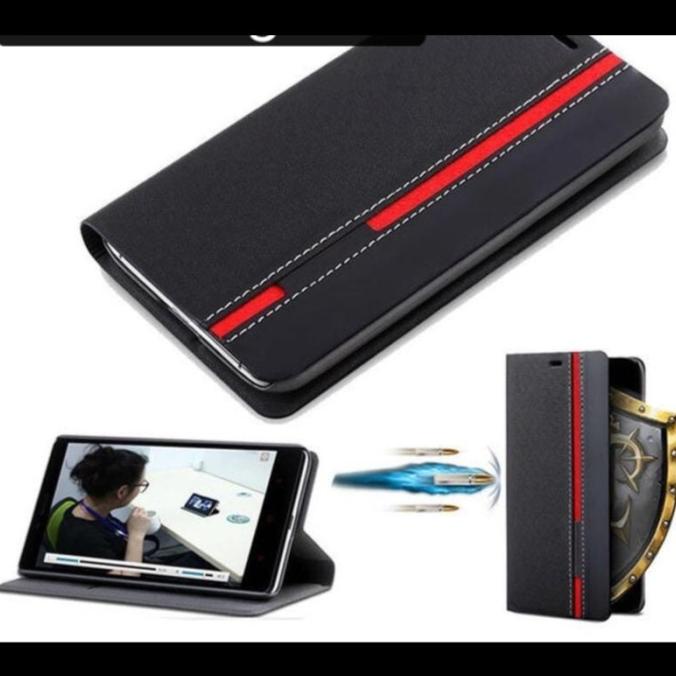 INFINIX NOTE 10 PRO NFC FLIP CASE SILIKON SARUNG DOMPET SLOT KARTU HP