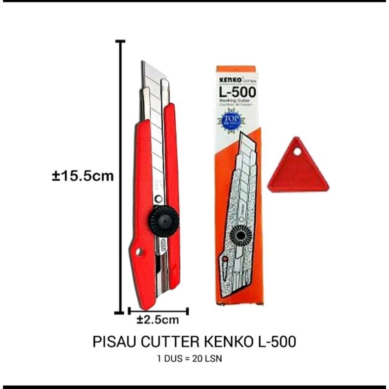 

CUTTER BESAR KENKO L 500 (12PCS)