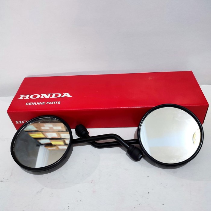 Bestseller Spion Scoopy / Kaca Spion Full Black Honda Scoopy Bulat Original