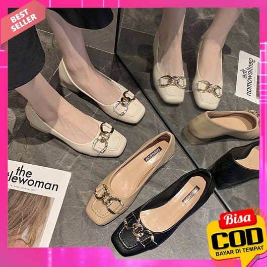 Sandal Wanita Kekinian 2023 Simple Elegan Korean Style Wedges  Mewah Jelly Terbaru Teplek Karet Send