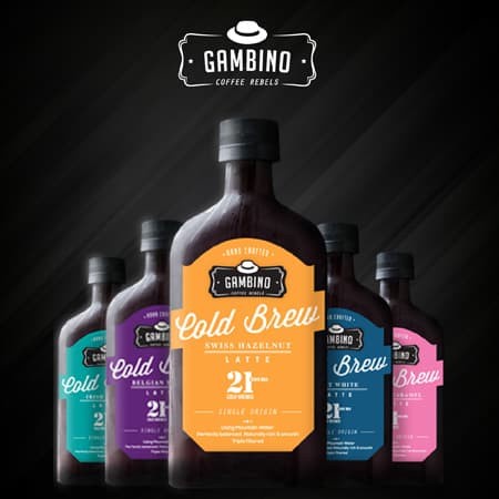 

Gambino Pa Of 5 Bottles Cold Brew Latte
