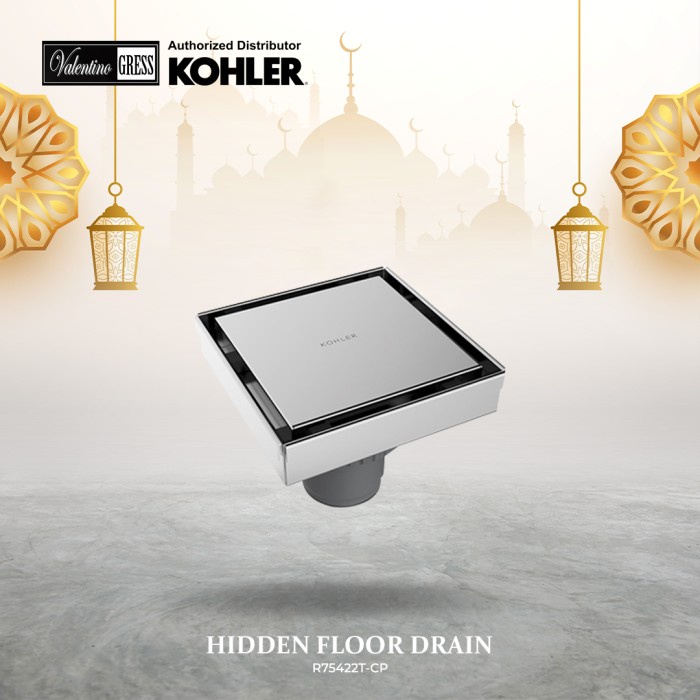 [ PROMO RAMADHAN ] - KOHLER TOILET HIDDEN FLOOR DRAIN