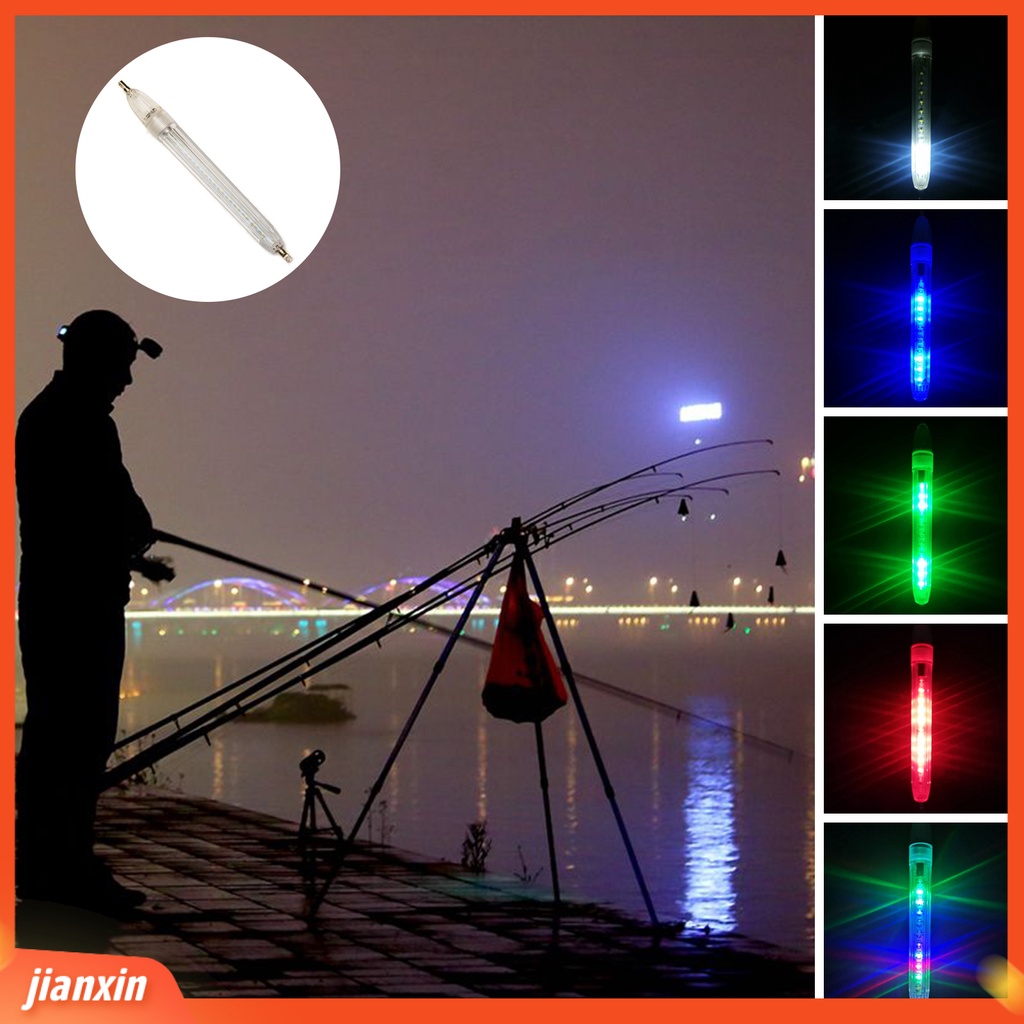 [Jianxin] night Fishing Light Meteor Style Drop-Proof Waterproof Angling LED Lure Underwater Fish Gathering Light Outdoor Mancing
