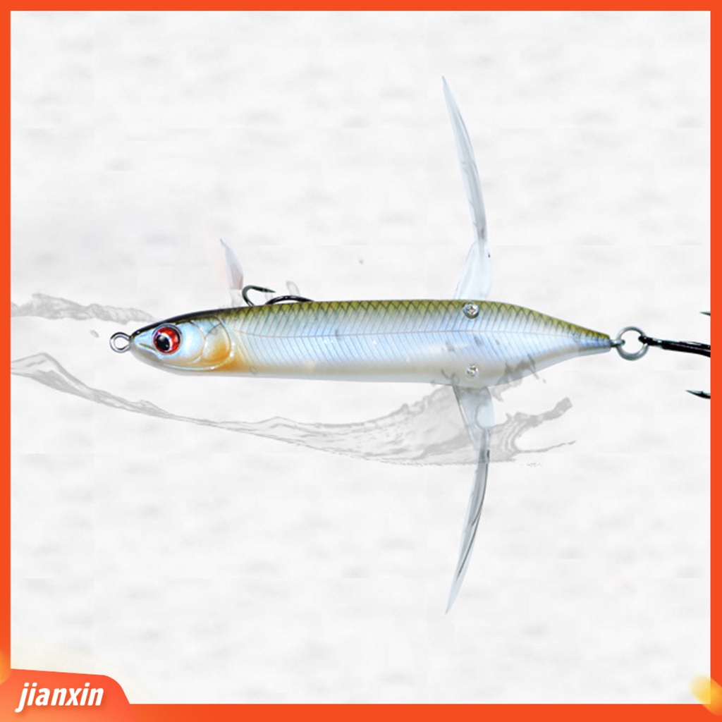 [Jianxin] 8cm/6.5g Umpan Keras Realistis Fisheye Tajam Kait Simulasi Menggoda Angling Simulasi Capung Permukaan Umpan Memancing Luar Ruangan