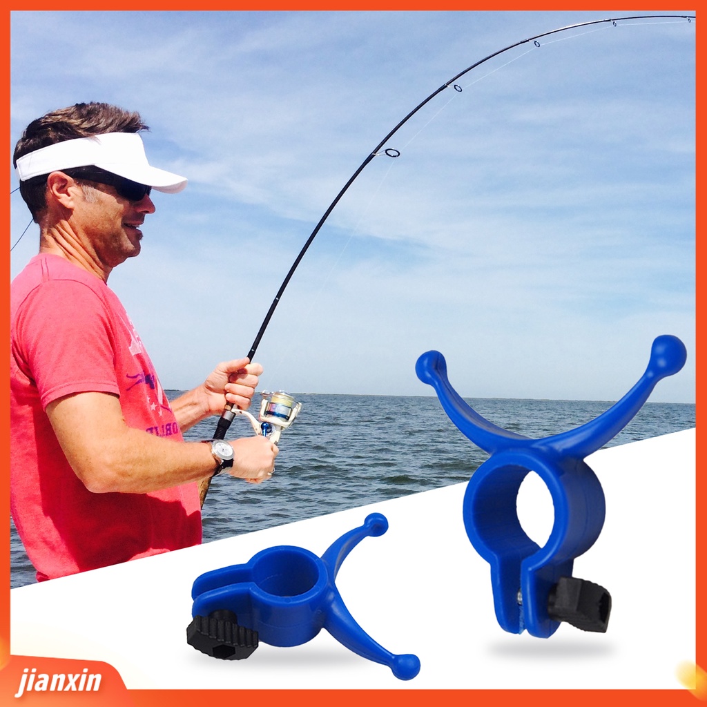 [Jianxin] fishing Rod Holder Anti-Selip Desain Bukaan Stabil Anti-drop Support Joran Pancing Plastik Rak Berdiri Memancing Outdoor