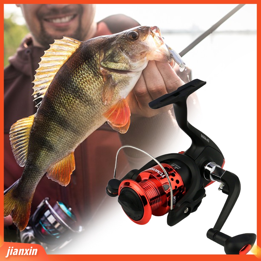 [Jianxin] spinning Reel Kuat Dan Kokoh Nyaman Kekuatan Tinggi Tahan Air Compact Alat Pancing Anti Retak Operasi Sederhana Portable Sea Fishing Wheel Untuk Memancing Malam Hari