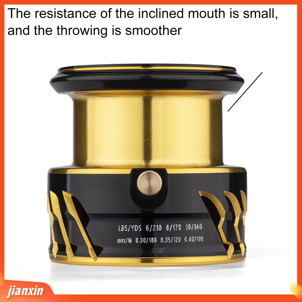 [Jianxin] lure Spinning Reel Adjustable Rasio Kecepatan Tinggi 5.2: 1gagang Ganda Kiri Kanan Memancing Roda Berputar Fishing Tackle