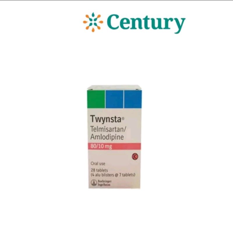 TWYNSTA 80/10 1 STRIP ISI 7 TAB/OBAT JANTUNG/HIPERTENSI