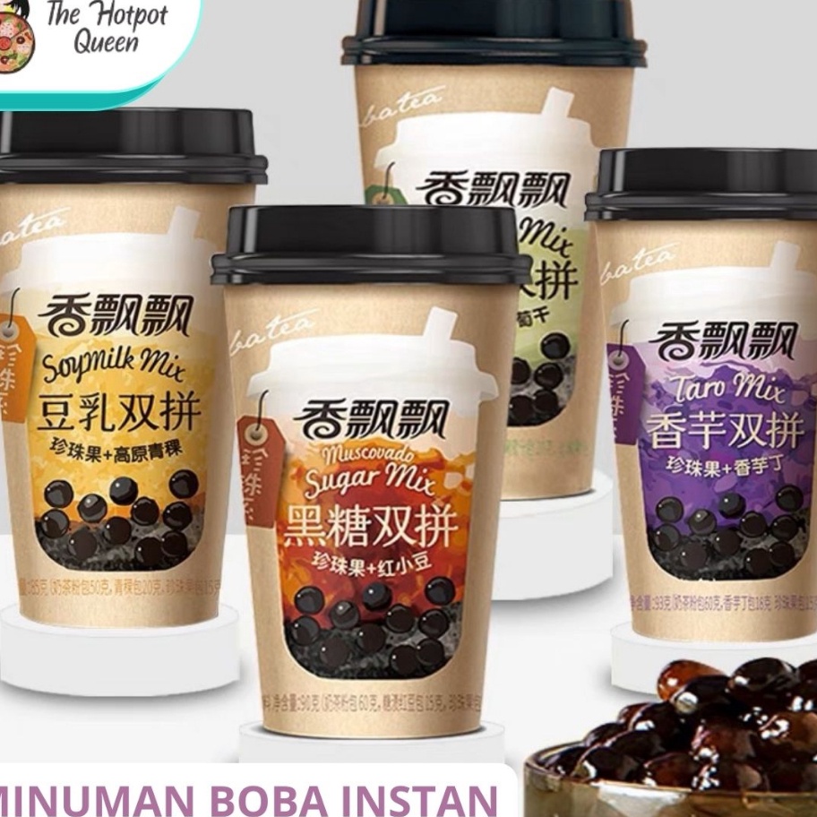 

Dijamin Ori>/ (HALAL) XIANG PIAO PIAO MILK TEA - BOBA SERIES 香飘飘奶茶珍珠系 MINUMAN BOBA BUBBLE INSTAN