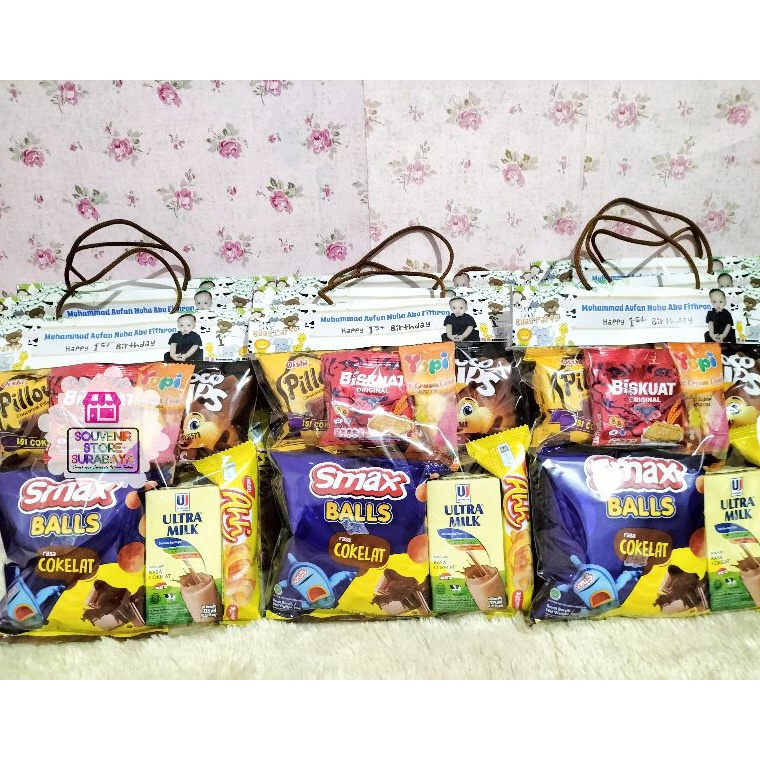 

❤[PROMO ⚡ALE!!!]❤ Paket snack Biskuat / Paket Snack Ultah / Snack Ultah Kemas Hangtag / Bingkisan Ultah Murah / Hampers Snack Anak / Paket Snack Ulang Tahun / Snack Ultah Surabaya