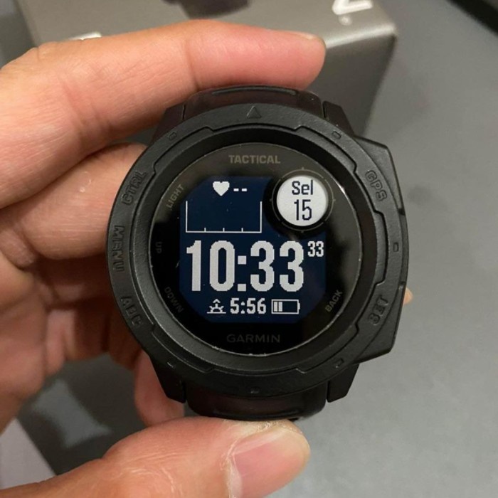 Jam Tangan Jam Garmin Instinct Tactical Second Batangan