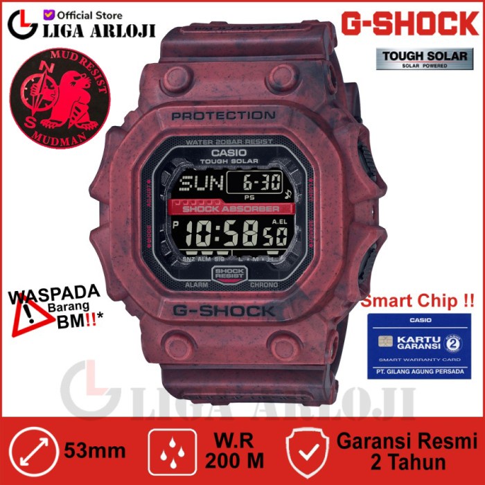 Casio G-Shock Gx-56Sl-4Dr Jam Tangan Pria Dital King Kong Gx56 Solar