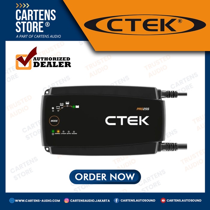 Terlaris Battery Charger Ctek Pro 25S By Cartens-Store.Com