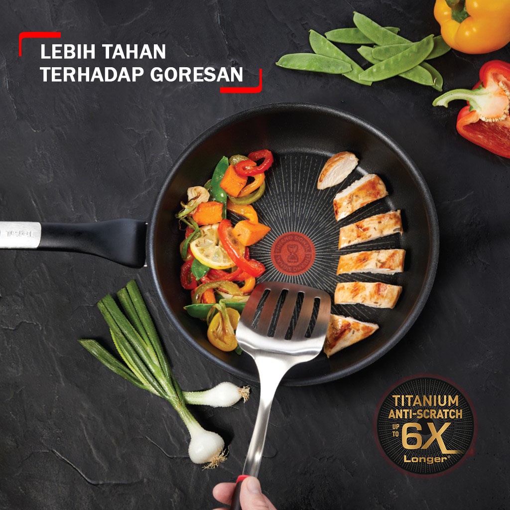 Tefal Unlimited Wokpan 28cm Wajan Anti Lengket Premium