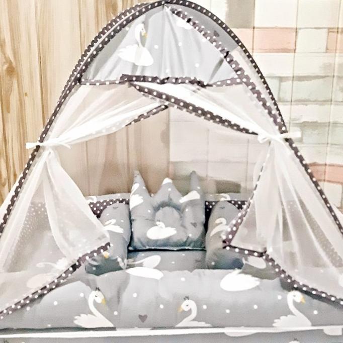 Kasur bayi tenda kelambu