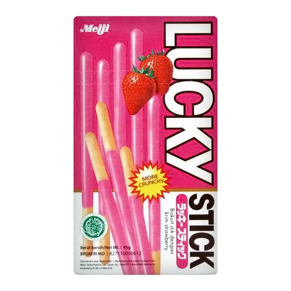 

MEIIJI LUCKY STICK STRAWBERRY 45 GR