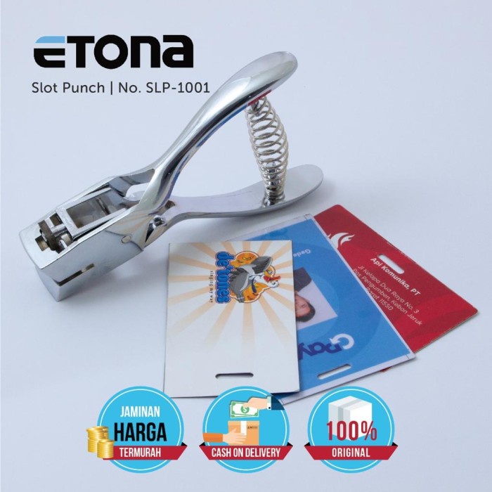 

Best Seller Pembolong Id Card Slot Punch E101 Etona