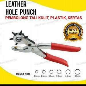 

Best Seller Alat Tang Pembolong Pelubang Ikat Pinggang, Sabuk , Jam / Hole Puncher