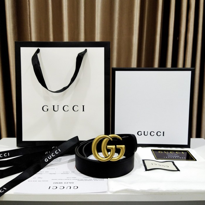 Terlaris Ikat Pinggang Wanita Marmont Belt Leather Premium Mirror Original