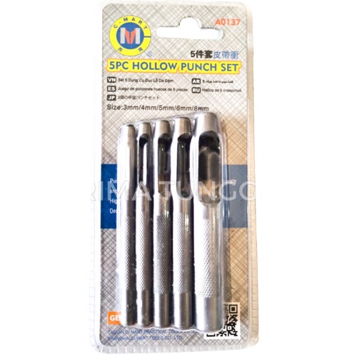 

Best Seller Cmart Pembolong Hollow Punch / Plong Set 6 Pcs Pembolong / Plongan