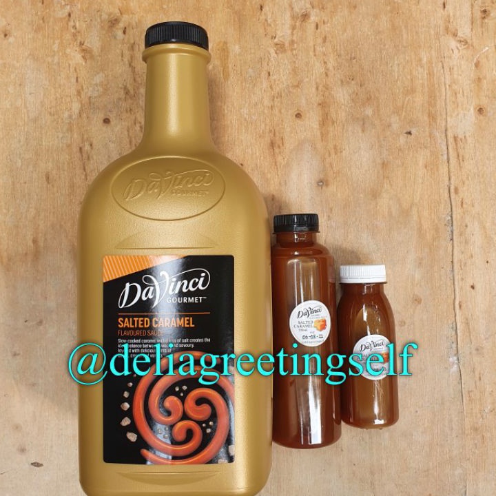 

✔️ Da vinci goumet salted caramel sauce davinci repack 250ml 100ml