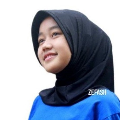 9.9 BRANDS FESTIVAL hijab sport volly/gym/senam/basket polos BAHAN JERSEY kerudung olahraga