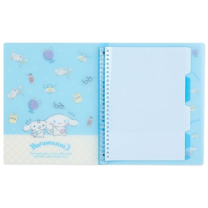 

M-Plan Binder B5 Sanrio Plastic 26 Ring Buku Notebook Limited Edition