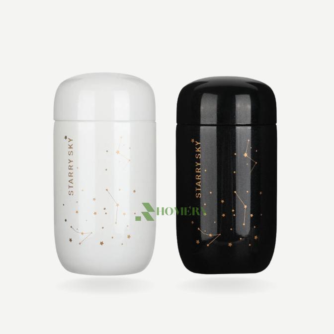 Termos Botol Kopi Teh Air Panas Tumbler Travel Mini Stainless 200 Ml