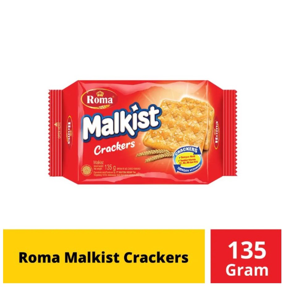 

ROMA MALKIST CRACKERS 135GR CRAKER