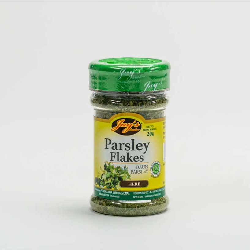 

JAY'S KITCHEN HERBS PARSLEY 20 GR JAYS PETERSELI FLAKES BUBUK JAY BUBUK