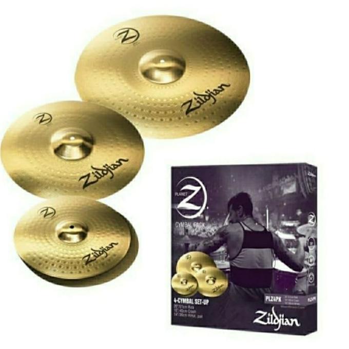 Cymbal Set Zildjian Planet Z Plz4Pk/Cimbal Set/Cymbal Zildjian