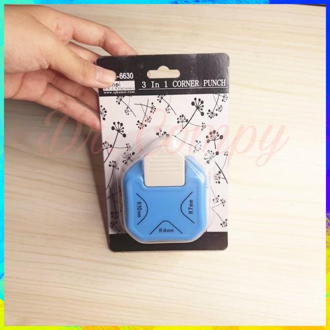 

Round Corner 3in1 R4 R7 R10 Pemotong sudut kertas Corner Rounder Punch