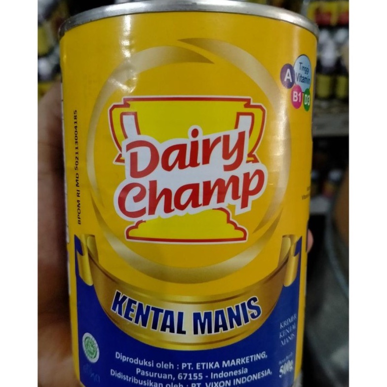 

PALING AMPUH✌️>>> Susu Krimer Kental Manis Dairy Champ - Susu 480gram