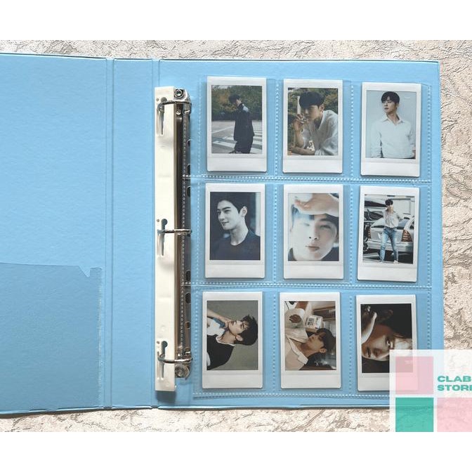 

Binder Bambi A4 3 ring 25mm Photocard Kpop Filing Namecard