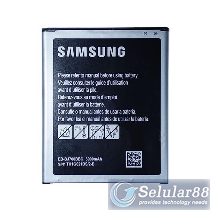 Battery Samsung J7 2015 Eb-Bj700Bbc Baterai Batere Batrai Batre Hp