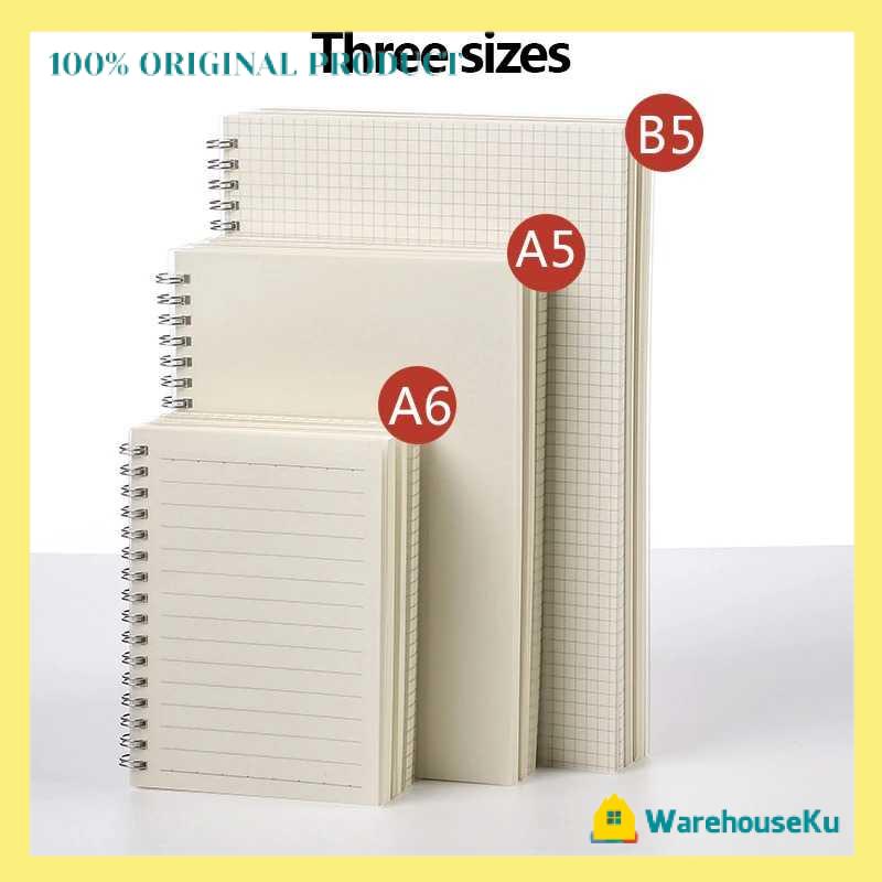 

Buku Binder Catatan Jurnal Harian Notebook Ukuran A5 Putih Lined Page