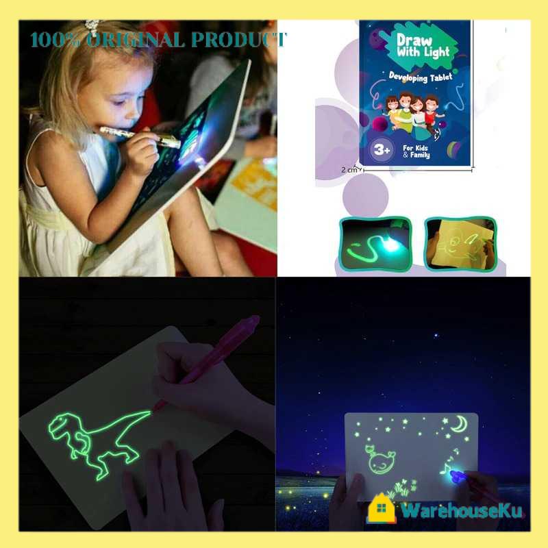 

Papan Tulis Gambar Anak Magic Drawing Board A5 - Biru