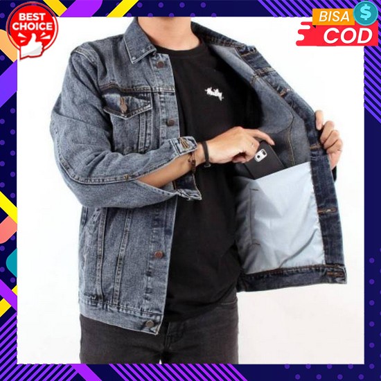 Kz Jaket Denim Cantik Motif Bangkok Import Jaket Bahan Lembut Nr393 Amr Original Jaket Jeans 997 Jak