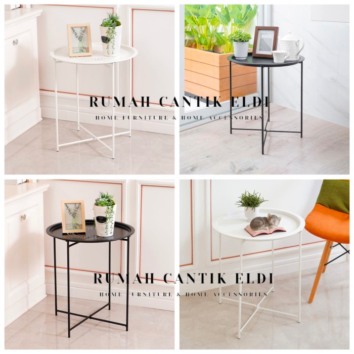 Terlaris Meja Lipat Teras/Meja Tamu/Meja Sudut/Meja Cafe/Sofa/Helios/Kopi