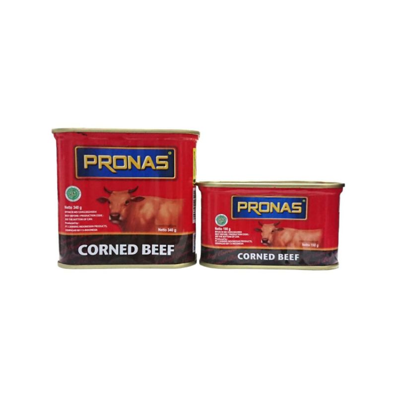 

Pronas Kornet Daging Sapi 340gr, 198gr