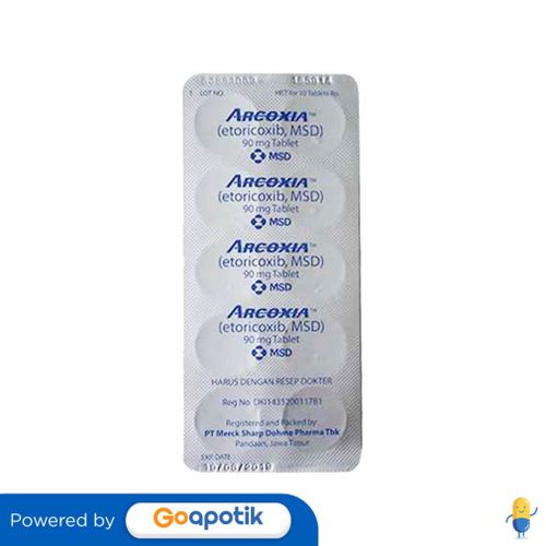 ARCOXIA 90 MG BLISTER 10 TABLET