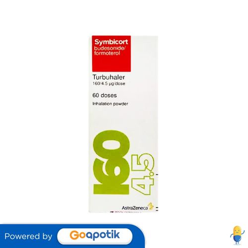 SYMBICORT 160/4.5 MG INHALER 60 DOSES