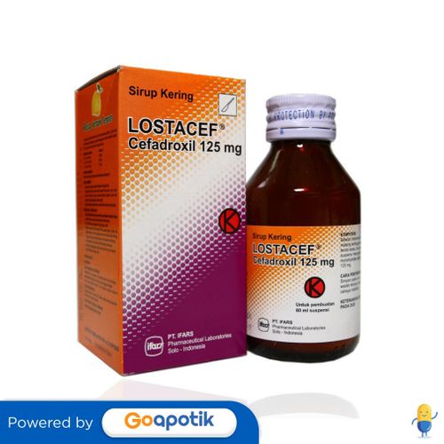 LOSTACEF 60 ML SIRUP KERING