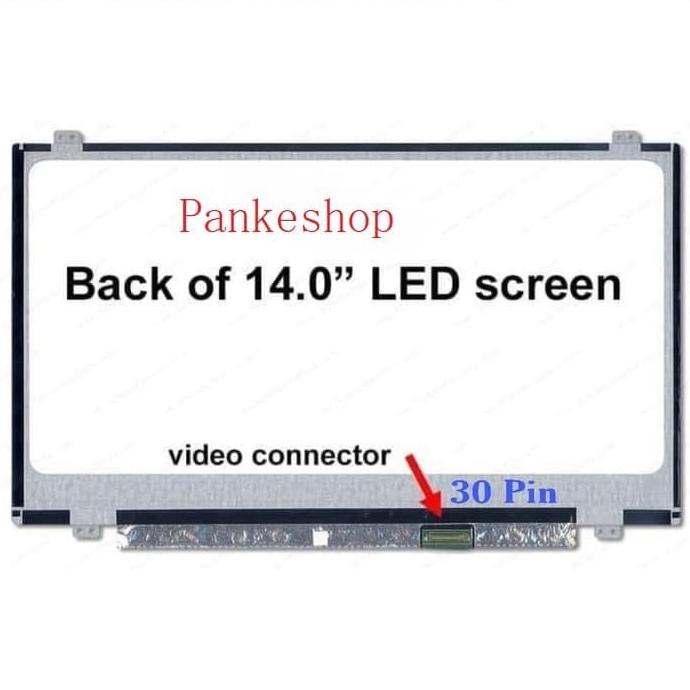 Layar Led Lcd Laptop Lenovo T480 NT140WHM-N41 HD