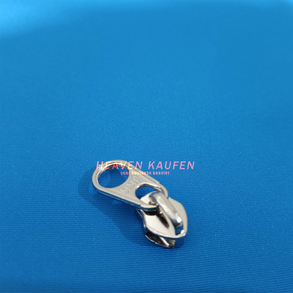 Kepala Resleting Zipper Head JKK Terbalik Reverse No 5 Nikel Silver Kode B