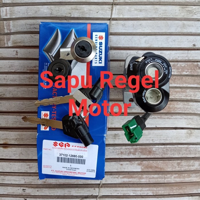 kunci kontak magnet set satria Fu fi satria Fu injeksi original suzuki