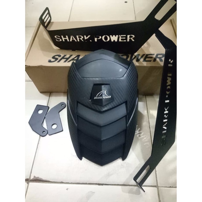 Mudguard Universal Shark Power Mudguard R15 r25 mt25 cbr150 cb150