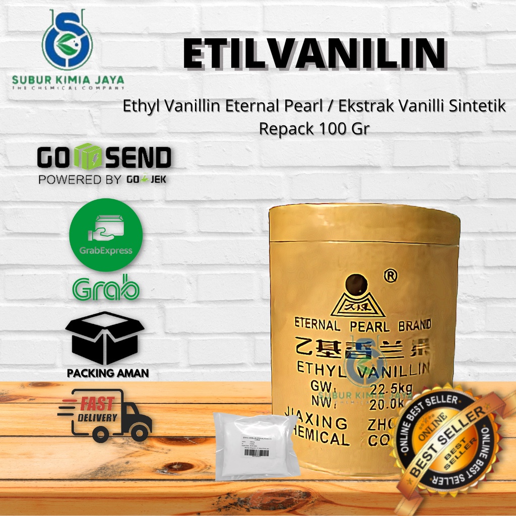 

Ethyl Vanilin Eternal Pearl Ex China 100 GR