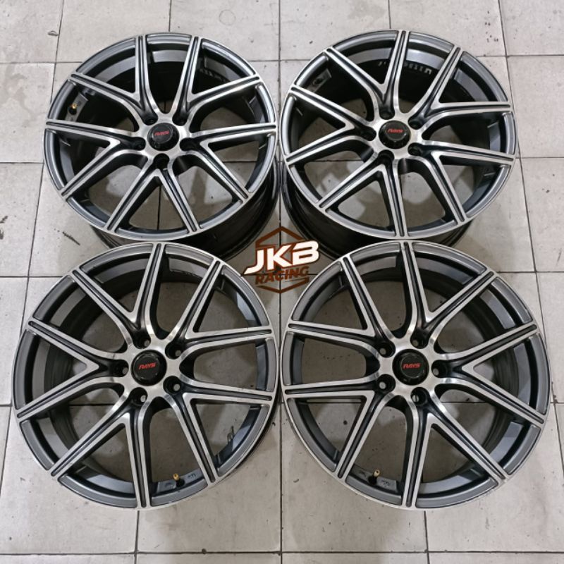 VELG BEKAS | RAYS RING 18 COCOK BUAT INNOVA REBORN VENTURER ZENIX RUSH TERIOS HRV CRV DLL